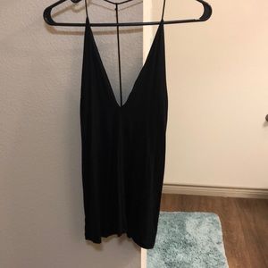 Bebe spaghetti strap